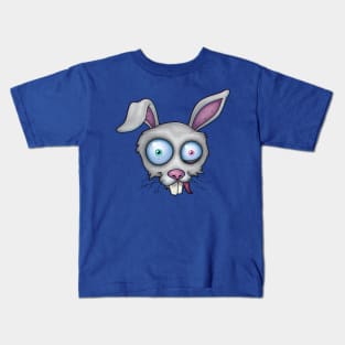 Crazy White Rabbit Kids T-Shirt